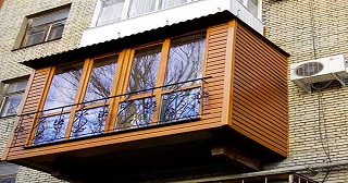 Внешняя отделка балкона Дальнегорск цена от 1049 руб. м/2.